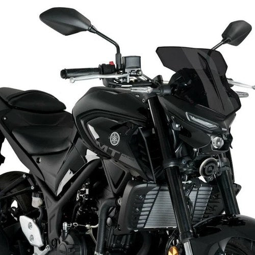 Yamaha MT-03 2020-2023 Puig Windscreen New Gen Sport Dark Smoke