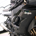 Kawasaki ZX10R 2008-2010 Frame Sliders Cut Version Black