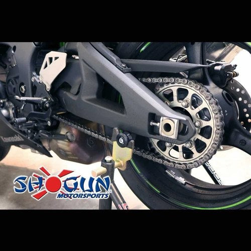 Kawasaki ZX10R/ZX10RR 2016-2023 Shogun Swing Arm Spools Black