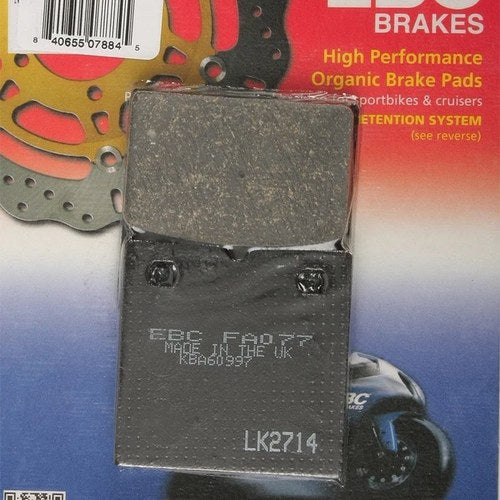 Ebc Organic Brake Pads FA77