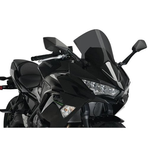 Puig R-RACER Windscreen Dark Smoke Kawasaki 2020-2024 Ninja 650 EX650
