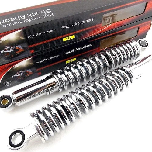 Kawasaki Z1000ST 350mm Jbs Chrome Rear Shock Absorbers Eye TO Eye NC