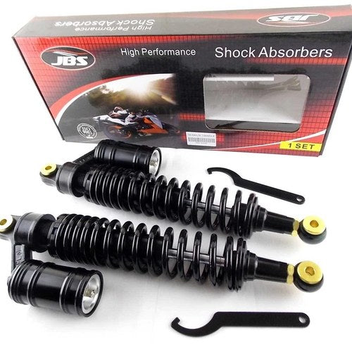 Yamaha YFS200 Blaster 88-06 400mm Jbs Front Air Nitrogen Shock Absorbers Blk