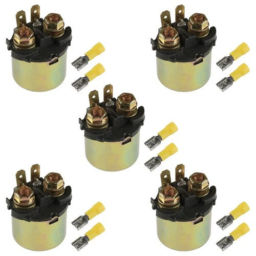 5x Starter Solenoid Relay for Kawasaki Eliminator 600 ZL600 96-1997 / 27010-1351