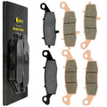 Front And Rear Brake Pads for Kawasaki Vulcan 1500 Nomad Fi VN1500L 2001-2004