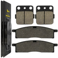 Celox Front and Rear Brake Pads for Yamaha YZ80 Competition 1993-2001