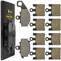 Front & Rear Brake Pads for Kawasaki ZX10R ZX-10R Ninja ZX1000 2004 2005 06 2007