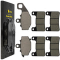 Front & Rear Brake Pads for Kawasaki ZX10R ZX-10R Ninja ZX1000 2008 2009 2010