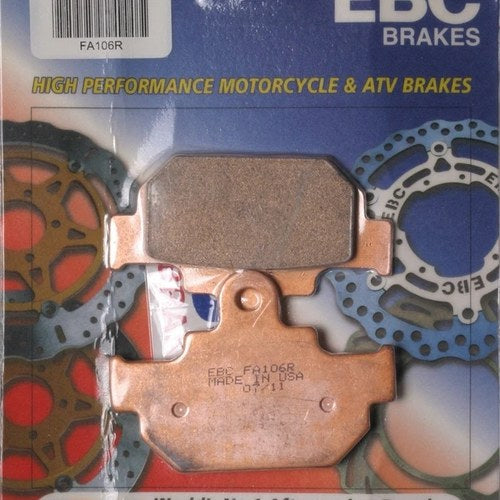 Ebc R Series Long Life Sintered Brake Pads FA106R