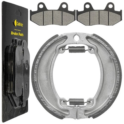 Front Brake Pads & Rear Brake Shoes for Honda CR125R CR250R CR500R 1986