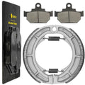 for Suzuki LS650 LS650F LS650P Savage 86-11 Front Brake Pads & Rear Brake Shoes