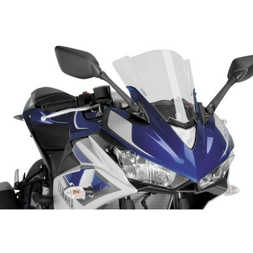 Yamaha 2015-2018 YZF-R3 Puig Windscreen Z-RACING Clear
