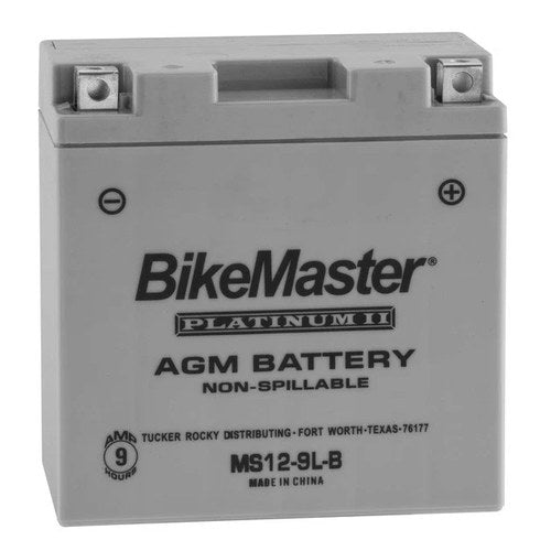 BikeMaster Agm Platinum II Battery for Honda CMX250C Rebel 250 1986-1987