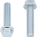 Bolt Motorcycle Hardware Hex Head Flange Bolts M6 x 25mm 8mm 10-Pack