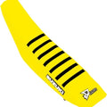 Dcor Ribbed Seat Cover Yellow/Yellow/Black #30-40-457 for Suzuki RM-Z250/RM-Z450