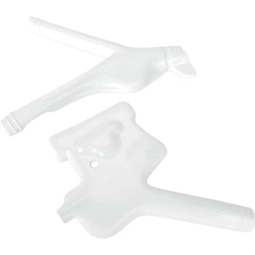 UFO Frame Guards White for Honda XR600R 1988-2005 for Honda XR600R 1988-2000
