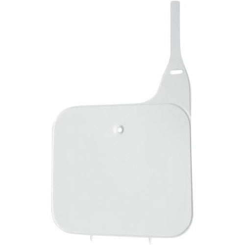 UFO Number Plate Front White for Honda CR500R/CR125R/CR250R 2-Stroke 1985-1994