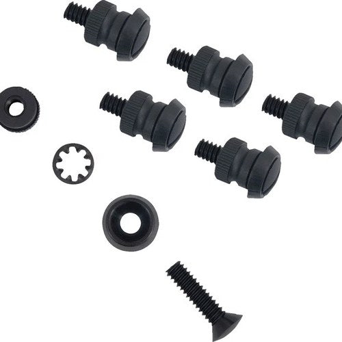 Memphis Shades Road Warrior Fairing Replacement Windshield Screw Set Black