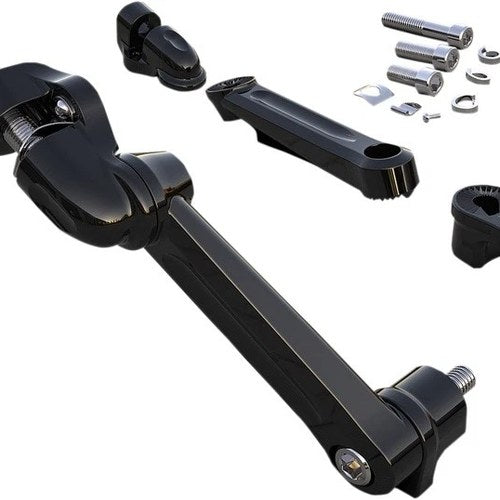 Ciro Adjustable Passenger Comfort Peg Mounts Black #60220 Harley Davidson
