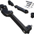 Ciro Adjustable Passenger Comfort Peg Mounts Black #60220 Harley Davidson