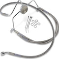 DS Braided Brake Line Kit Front +6" Harley Davidson #143691