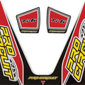 Pro Circuit Ti-6 Exhaust Decal Red
