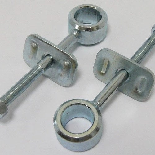 HardDrive Rear Axle Adjuster Set Zinc #25-060 Harley Davidson Tour Glide