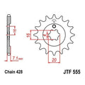 JT Front Sprocket 428 13T for Kawasaki/Suzuki KX100/KX65/KX85/KX80/RM65/RM100