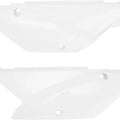 UFO Side Panels White #KA04717047 for Kawasaki KLX110L/KLX110/KLX110R/KLX110R L
