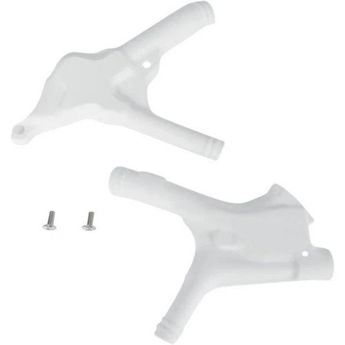 UFO Frame Guards White #HO02637041 for Honda CR500R/CR125R/CR250R 2-Stroke