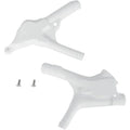 UFO Frame Guards White #HO02637041 for Honda CR500R/CR125R/CR250R 2-Stroke