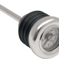 DS Oil Filler Plug w/ Temperature Gauge Chrome Harley Davidson 139493