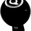 Joker Machine Carburetor Choke Knob 8-Ball Black #02-59 Harley Davidson