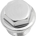 Colony Oil Tank Drain Plug 5/8"-18 Chrome #8610-1 Harley Davidson