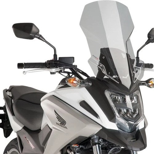 Puig Touring Windscreen Light Smoke #8910H for Honda NC750X/NC750XD 2018-2019