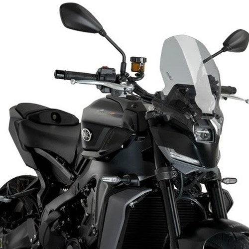 Puig Naked New Generation Tour Windscreen Smoke for Yamaha MT-09/MT-09 SP 2024