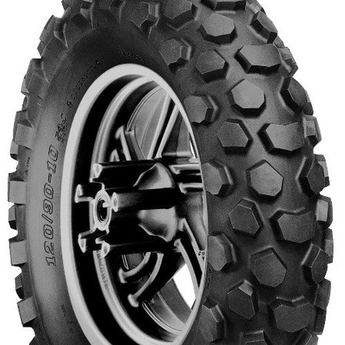 Duro HF910 Dual Sport Scooter Tire Front 120/90-10 Bias 54J TL