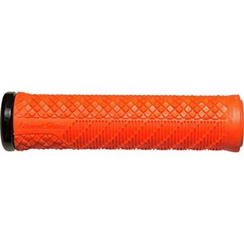 Lizard Skins Single-Clamp Lock-On Charger Evo Grips Blaze Orange