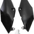 UFO Side Panels for Single-Muffler Exhaust Black for Honda CRF450R/CRF450RWE
