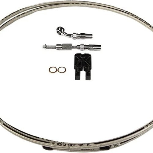 Magnum Byo Hydraulic Clutch Line Kit 84" Stainless/Chrome Harley Davidson V-Rod