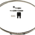 Magnum Byo Hydraulic Clutch Line Kit 84" Stainless/Chrome Harley Davidson V-Rod