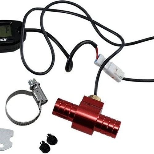 Trail Tech Surface Mount Temperature Meter with Water Hose Sensor Black 16.00mm
