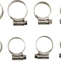 Moose Radiator Hose Clamp Kit #287058 for Yamaha YZ125 2002-2024