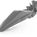 Acerbis Rear Fender Gray #2780550011 for Kawasaki KLX110L/KLX110 2010-2020
