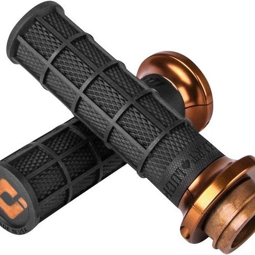 Odi Hart-Luck Signature V-Twin Lock-On Grips Black/Bronze #V31HTW-BZ-Z