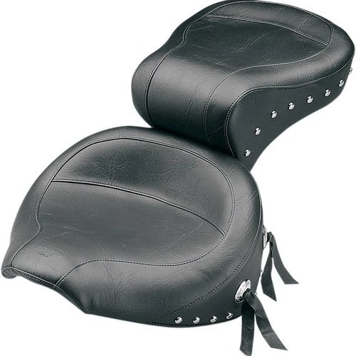 Mustang Wide Super Touring Seat Studded/Conchos #75503 Harley Davidson
