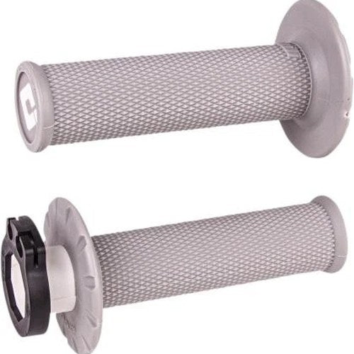 Odi MX V2 Lock-On No-Waffle Grips Gray