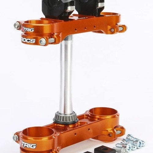 Xtrig Rocs Triple Clamp Orange #501220500601 KTM 85 SX/105 SX/105 XC