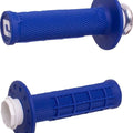 Odi Micro-X Half Waffle V2 Lock-On Grips 7/8" Blue