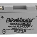 BikeMaster Agm Platinum II Battery #MS12-7B-BS